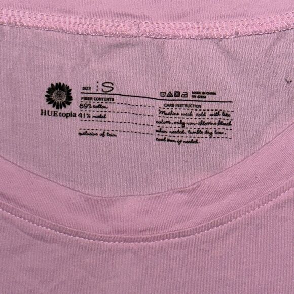 HUE topia Short Sleeve Tee Shirt! - Picture 4 of 6